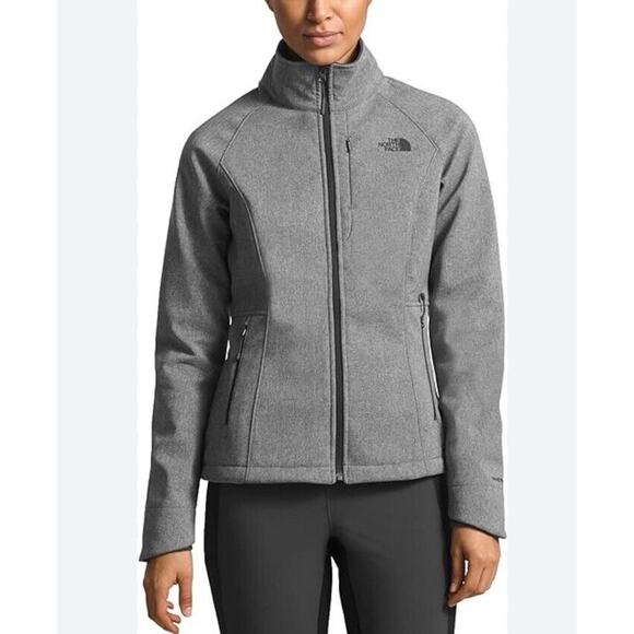 The North Face APEX Bionic Windwall Heather Gray Jacket Sz X-Small- EUC - Picture 4 of 15